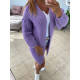 Violeta adīta jaciņa Violeta adīta jaciņa