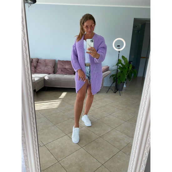 Violeta adīta jaciņa Violeta adīta jaciņa