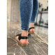 Melnas sandales Melnas sandales
