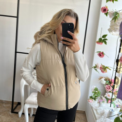 Bēša Veste ar kapuci