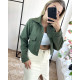 Crop mētelītis/žaketīte Crop mētelītis/žaketīte